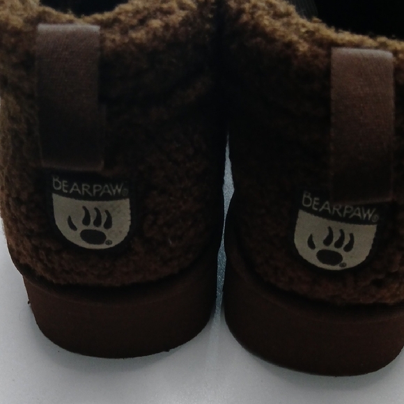 BearPaw Brown Fleece Slippers - Picture 2 of 7